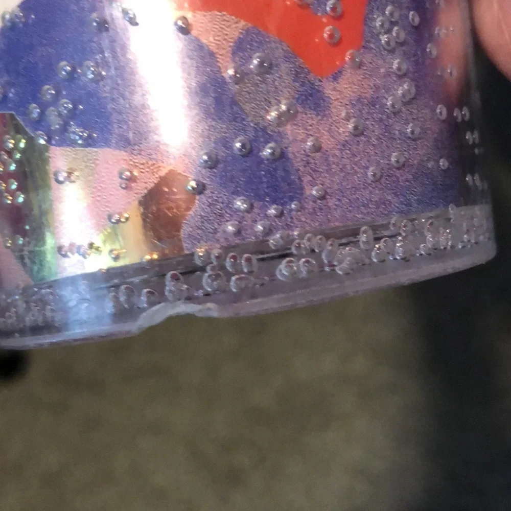 Starbucks Pink and Gold Coral Reef Bubble 24 oz Tumbler